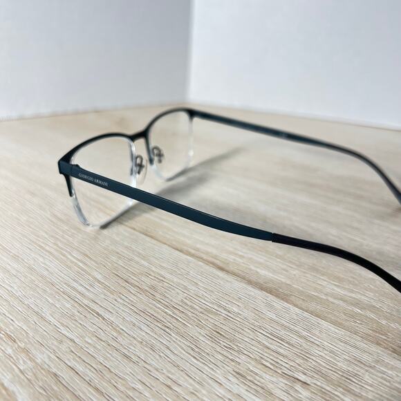 NWOT Giorgio Armani AR5092 3262 Eyeglasses Gray Blue FRAMES ONLY 52-19-140 Italy main image 5